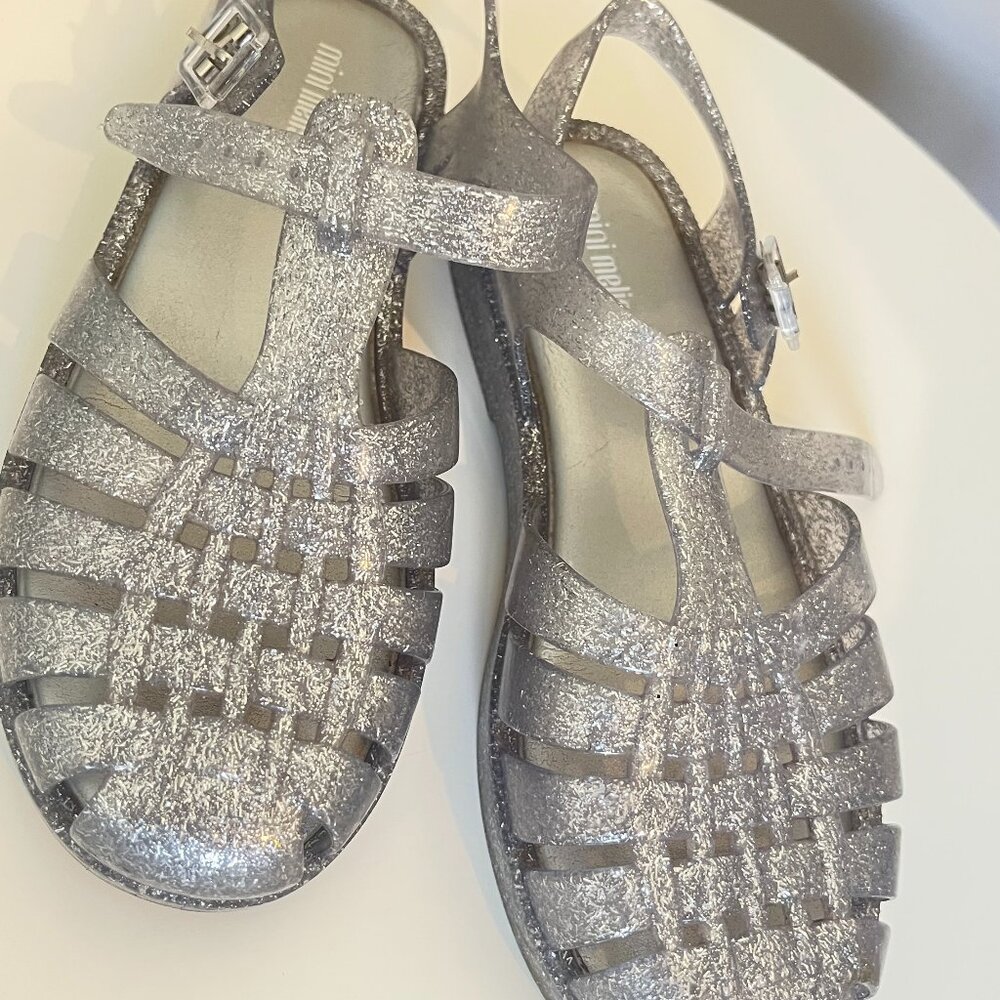 Mini Melissa Possession Silver Big Girls size 3